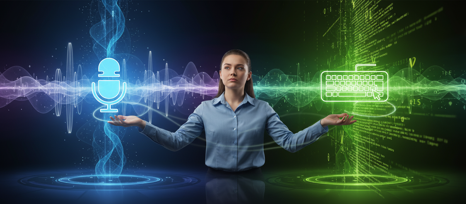 Голосовий набір vs друк: що обрати для різних задач