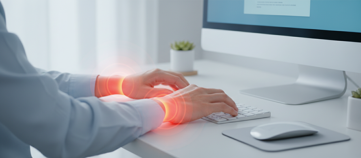 Чому болять руки від клавіатури і як цього уникнути