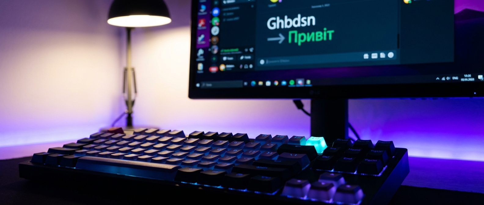 F12: миттєва транслітерація коли набрав не тією розкладкою